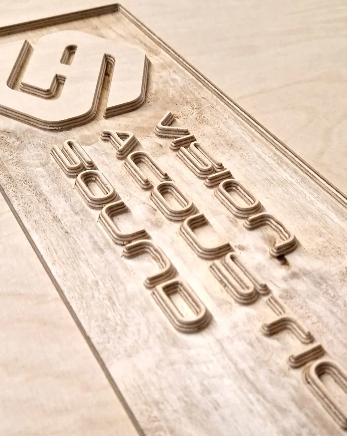 CNC Logo Engraving