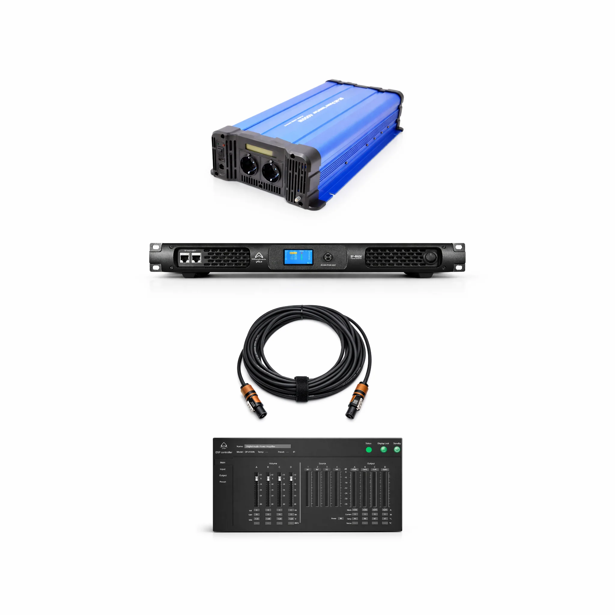 Faya 12-inch 4-Way Outdoor Starter - Image 3